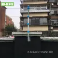 Recinzione elettrica per la stazione ferroviaria di frontiera dell'aeroporto carcerario